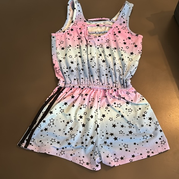 Luxury PixieLane stars one-piece shorta size 8-10 - Picture 2 of 3